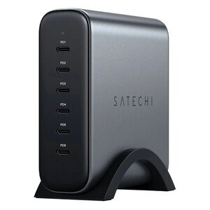 Satechi 200W USB-C 6-Port PD GAN Charger NIB Phone 6 New Apple Samsung Android